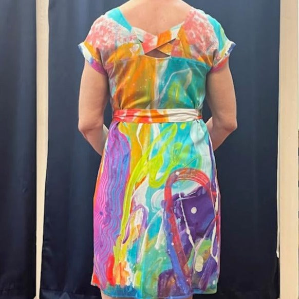 CLAIRE DESJARDINS Water Color Dress - Multi-colored