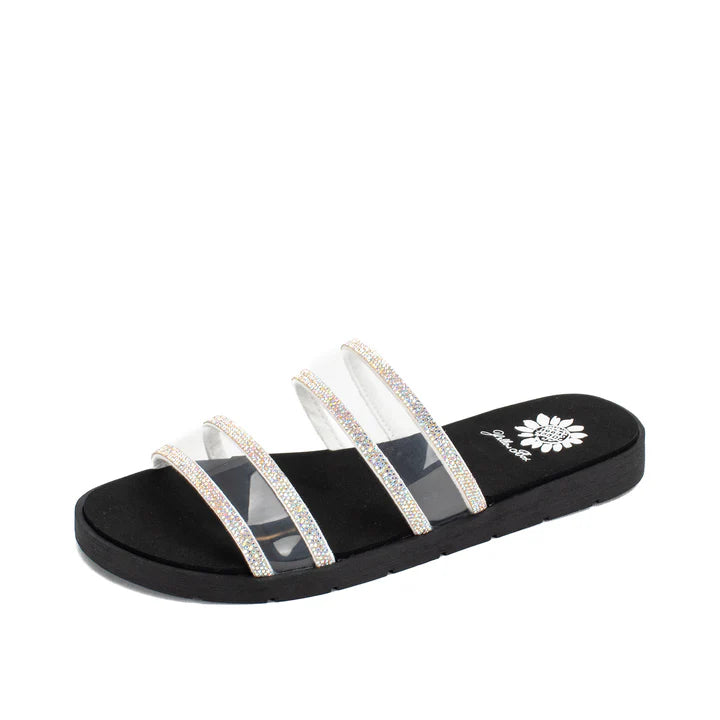 YELLOWBOX Fidra Slide Sandal - Clear