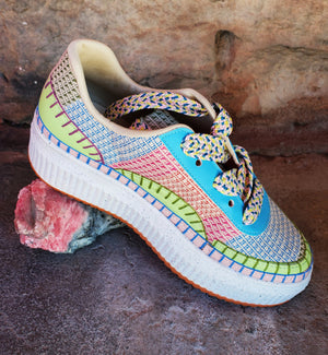 PGF Audre Threads Sneaker - Multi-colored Print