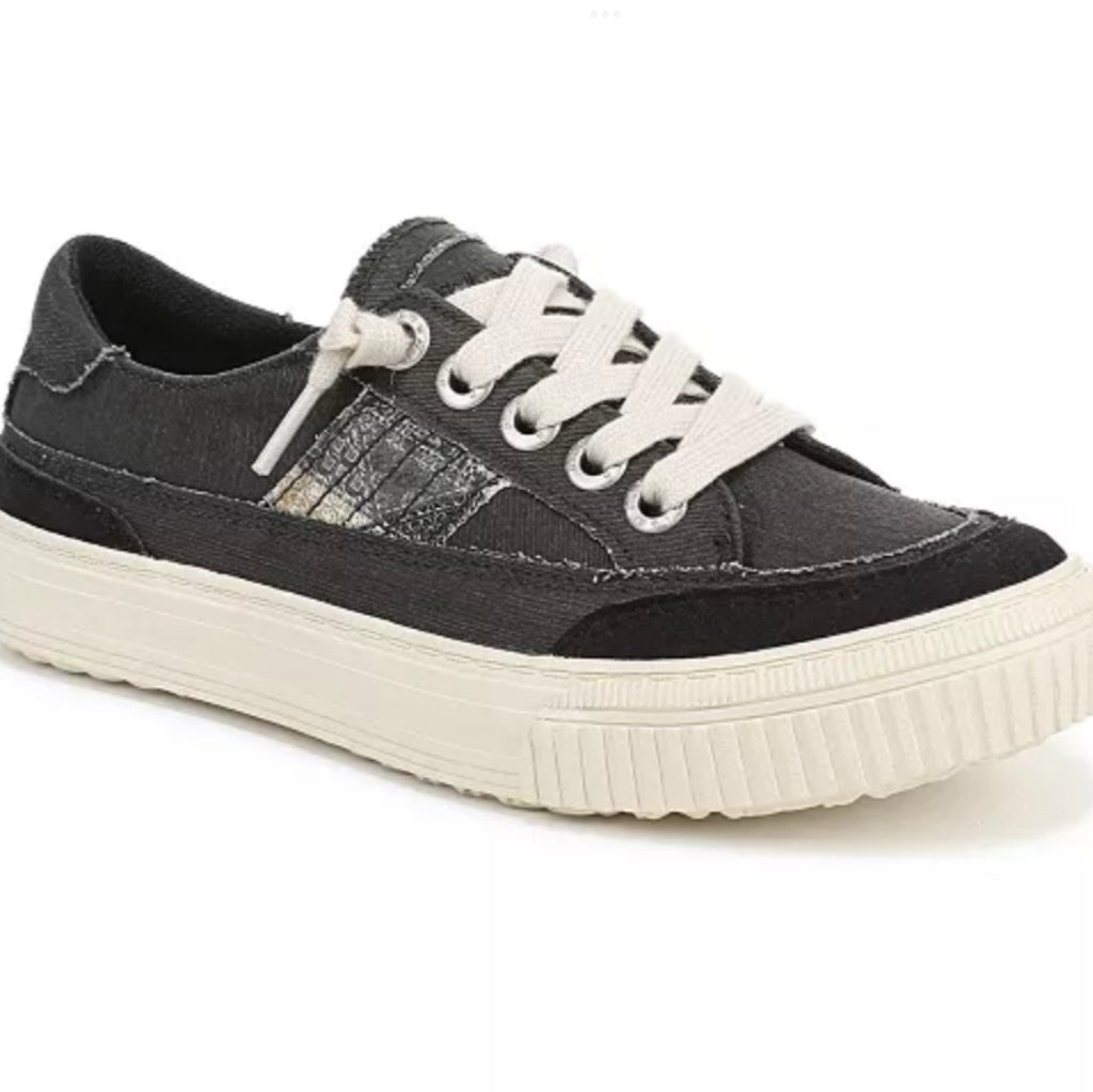 BLOWFISH - Black Twill Canvas Shoes