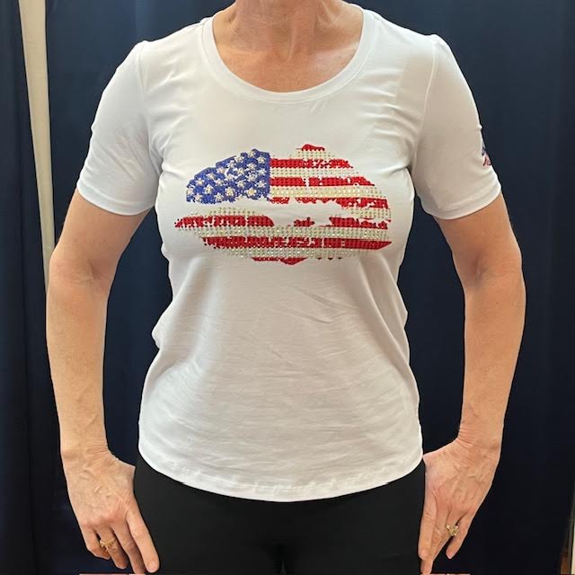 AZI USA T-Shirt - White