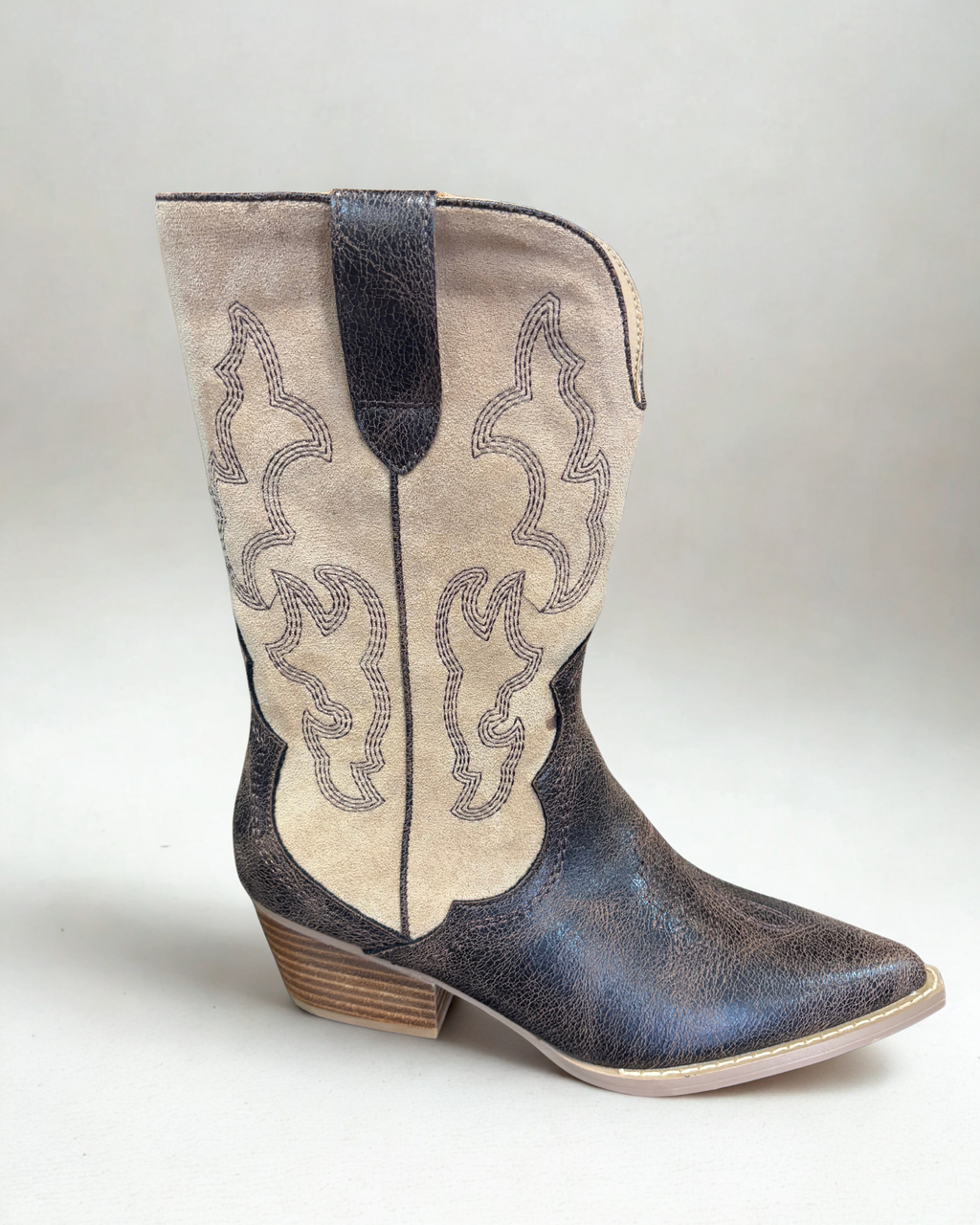 HEY GIRL BY CORKYS - Two-toned Brown Boots