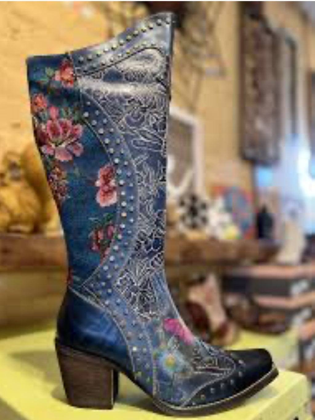 L'ARTISTE - Mallorie Blue Boot