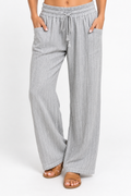 HYFVE- Grey Pin Stripe Pants