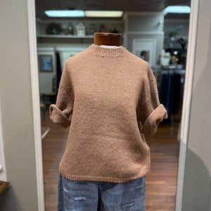 CHARLIE B - Tan Knit Sweater