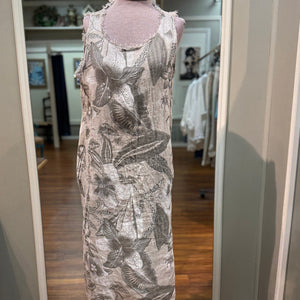 LOO - Khaki Print Dress