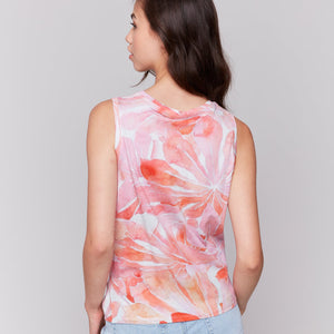 CHARLIE B - Begonia Print Top