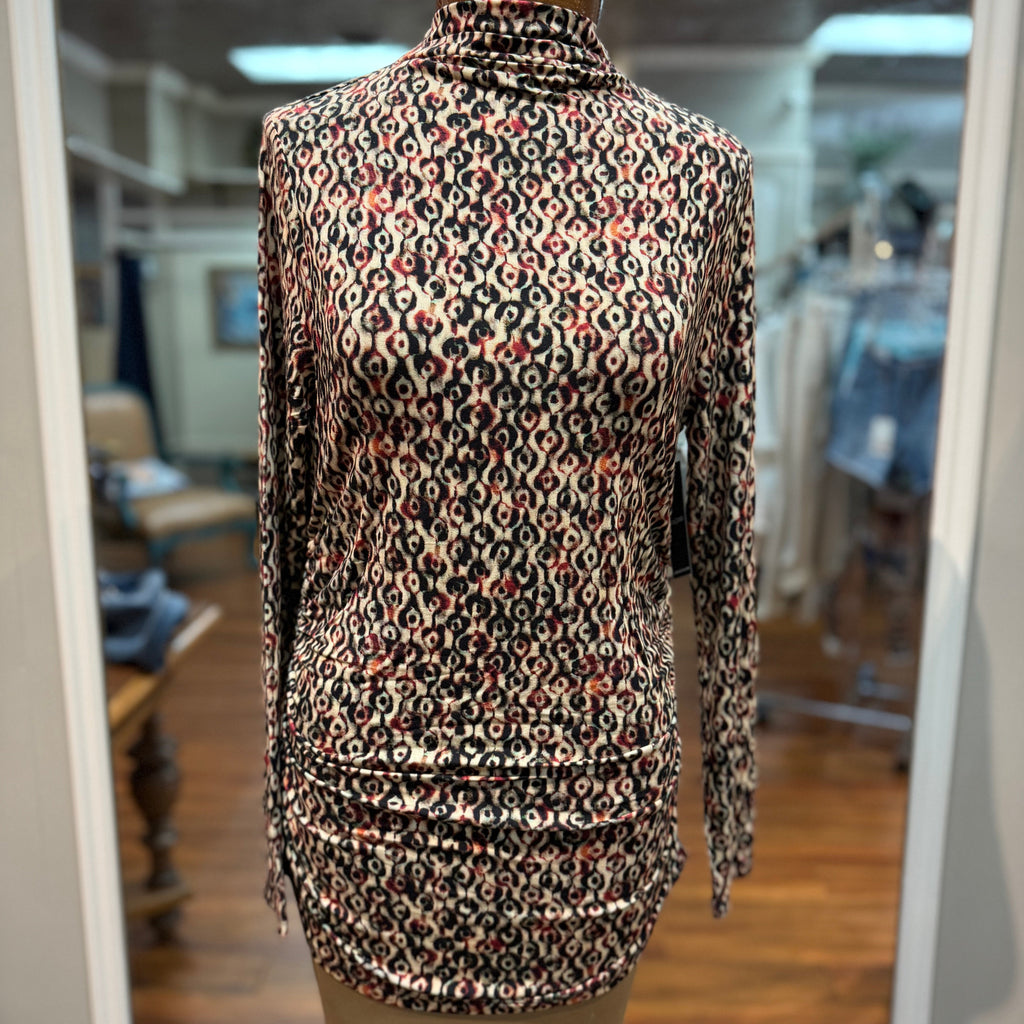 LIVERPOOL - Pleated Mock Top