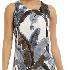 PARSLEY & SAGE - Floral Grey Dress