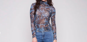 CHARLIE B- Mesh Midnight Print