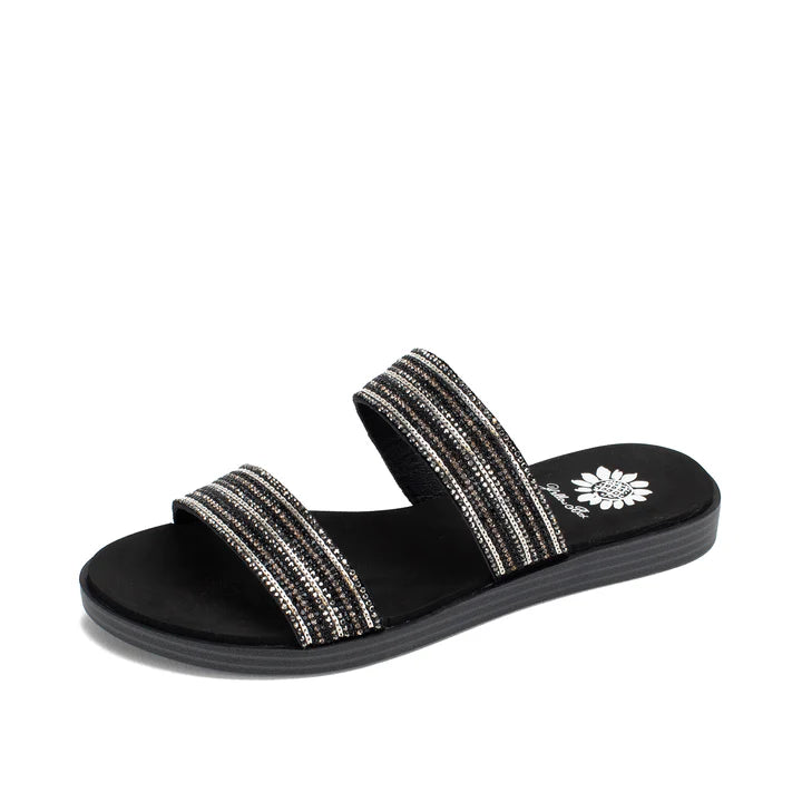 YELLOWBOX Dinda Slide Sandal - Black