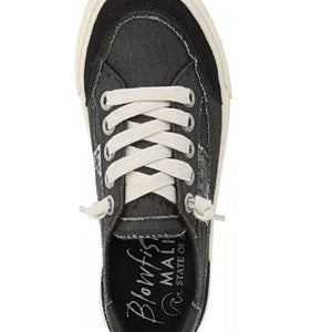 BLOWFISH - Black Twill Canvas Shoes
