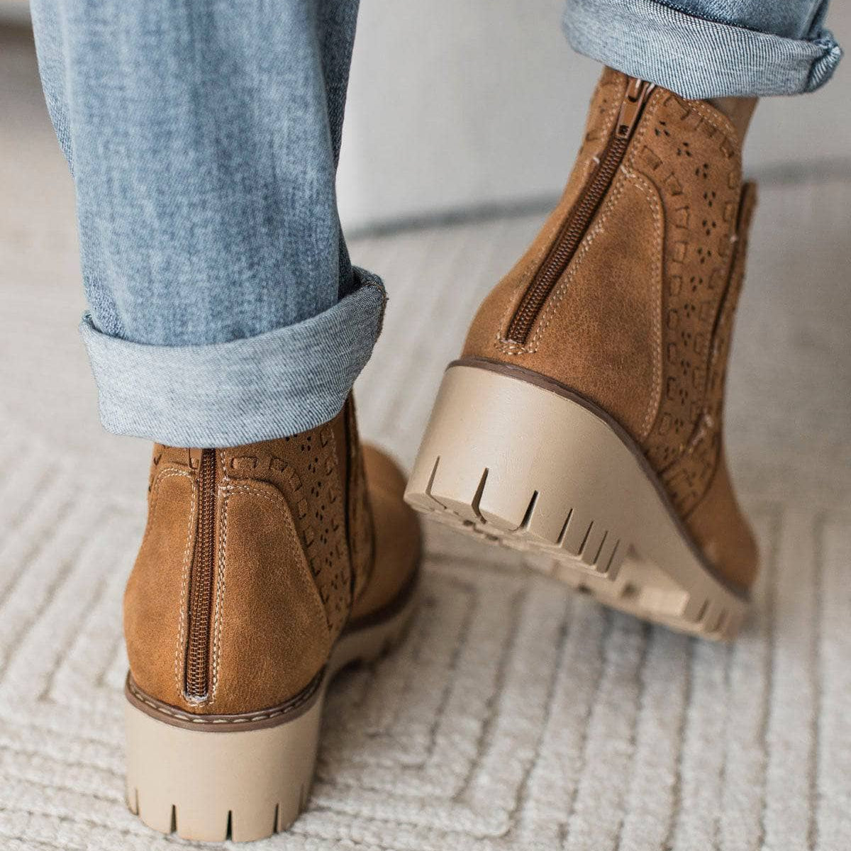 VERY G - Whitney Brown Bootie