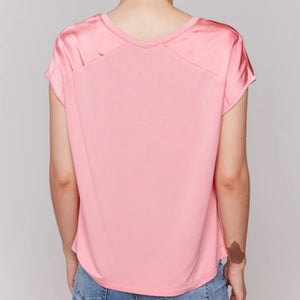 CHARLIE B - Solid Coral Top
