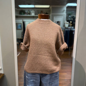 CHARLIE B - Tan Knit Sweater