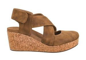 CORKYS - Tan Suede Sandals
