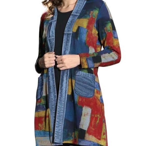 PARSLEY & SAGE - Reversible Long Jacket