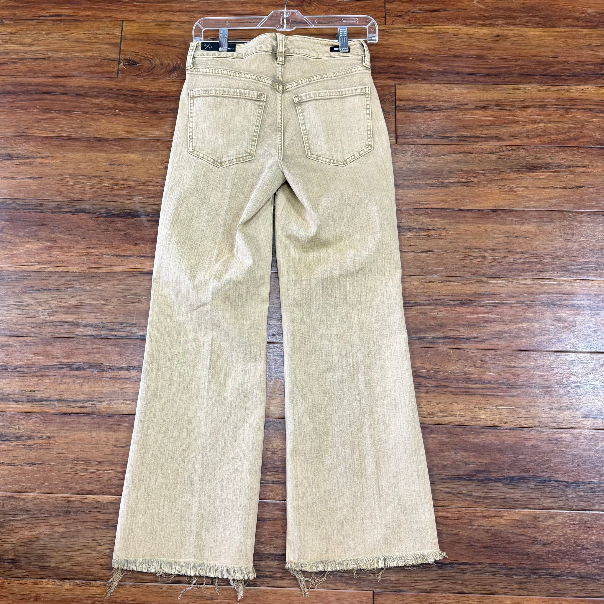LIVERPOOL - Gold Crop Flare Jeans