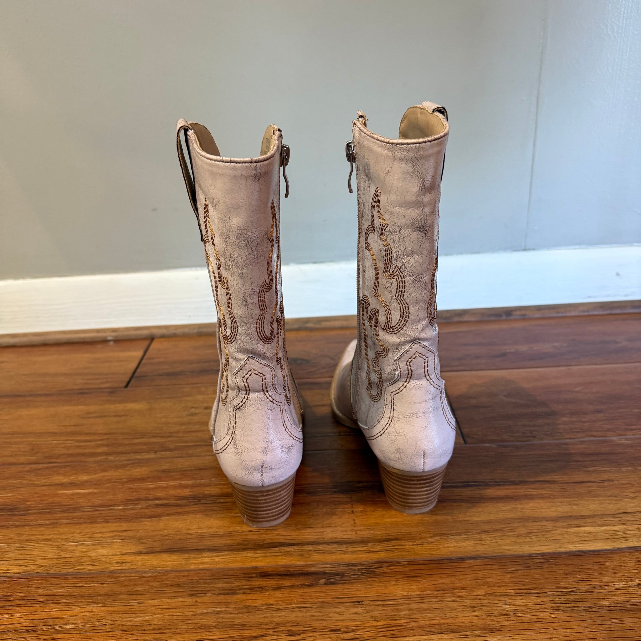 HEY GIRL BY CORKYS - Beige Western Boot