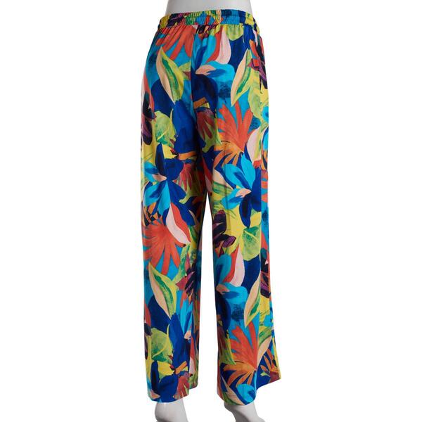 ZAC & RACHEL Tropical Multi-colored Print Pant