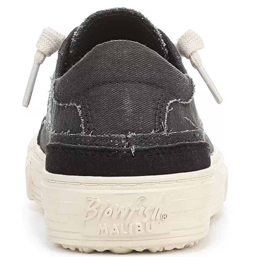 BLOWFISH - Black Twill Canvas Shoes