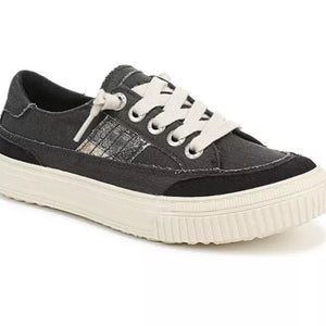 BLOWFISH - Black Twill Canvas Shoes