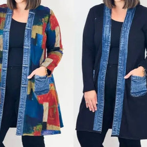 PARSLEY & SAGE - Reversible Long Jacket