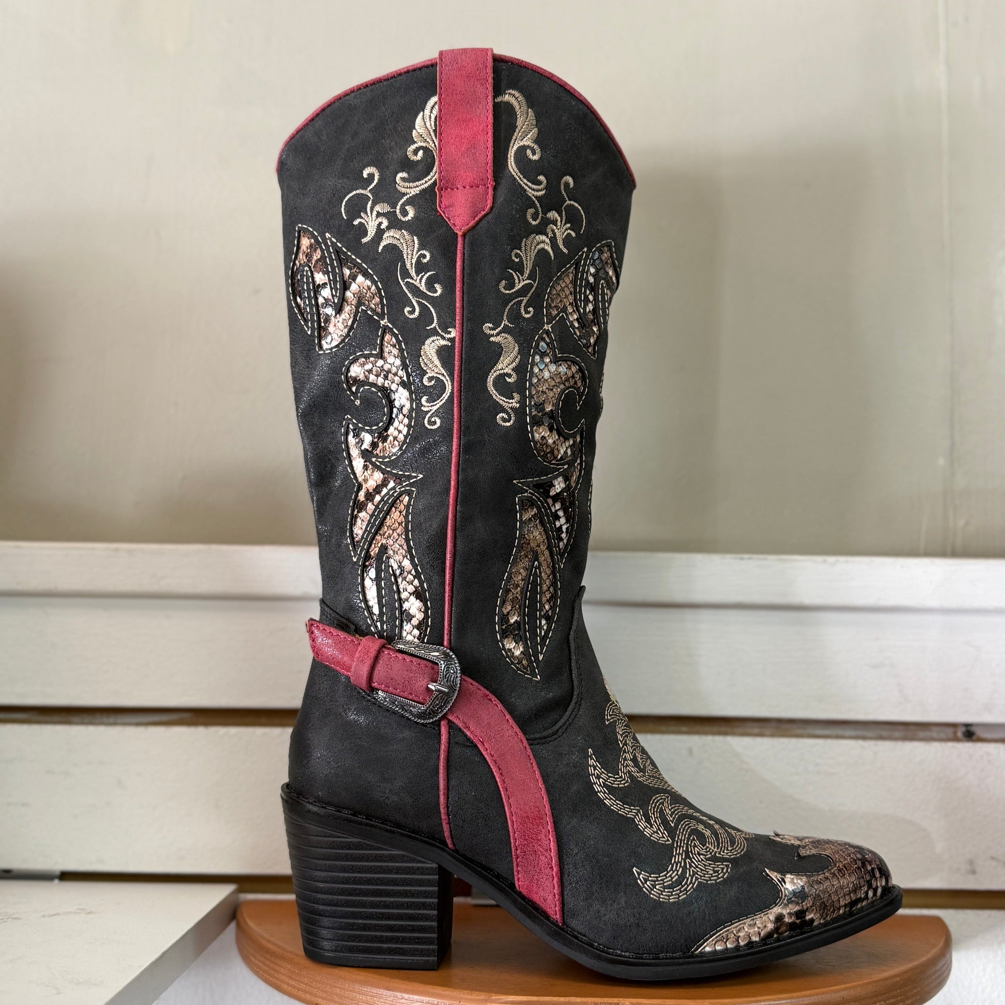 PIERRE DUMAS - Whitney 7 Western Boot