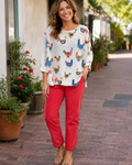 GIGI MODA- Red Pants