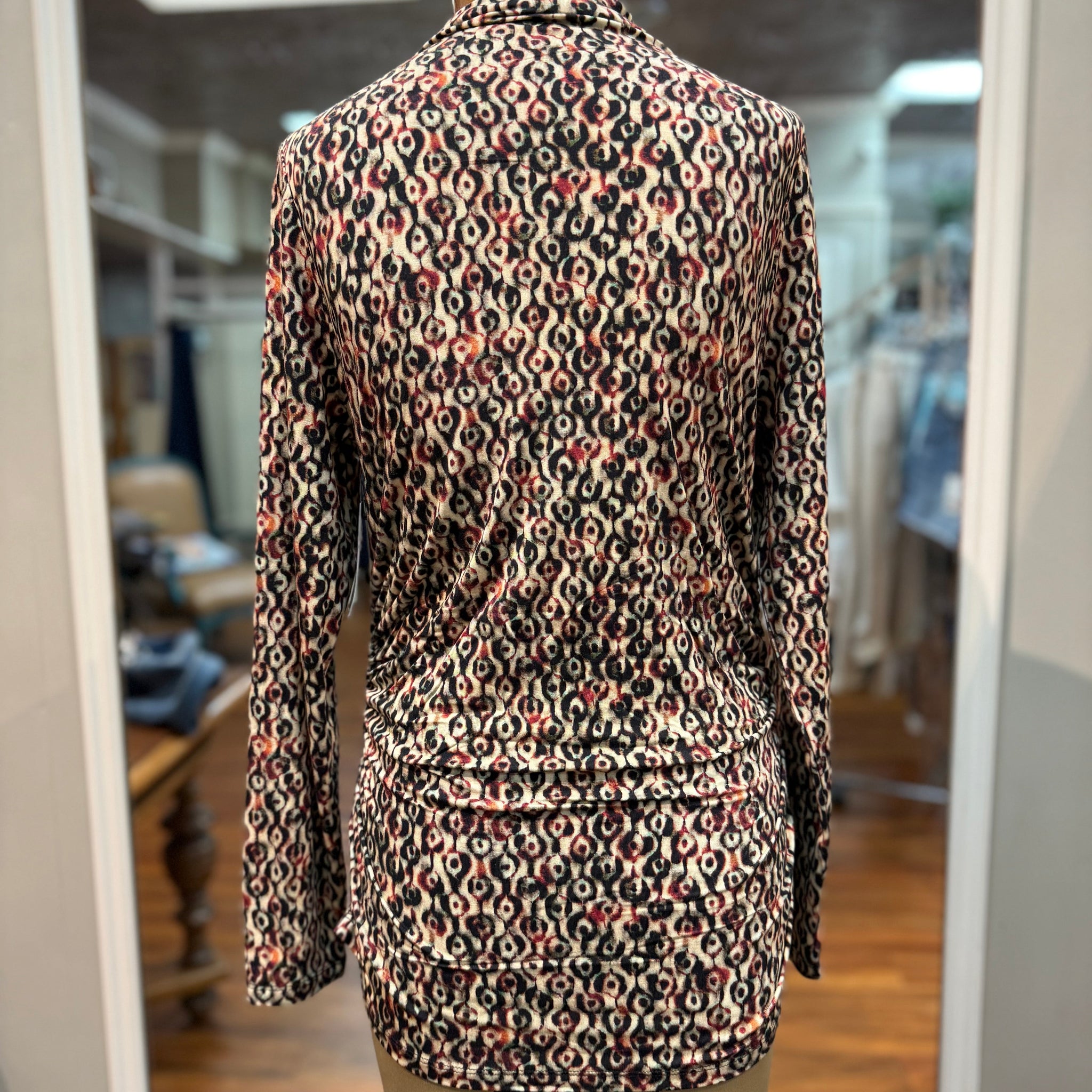 LIVERPOOL - Pleated Mock Top