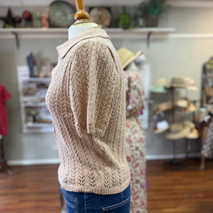 SHE+SKY - Taupe Knit Sweater