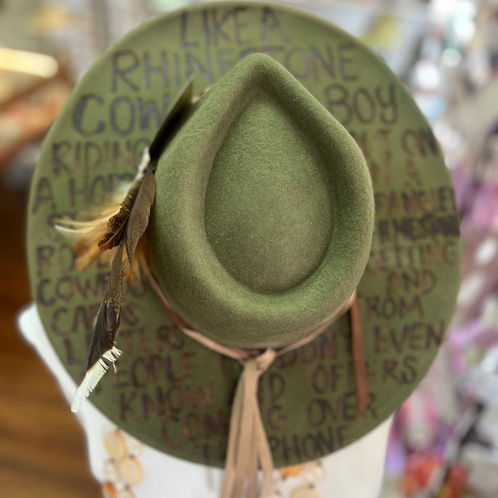 Wilder and Soul GREEN HAT