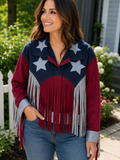 #19 WAY- USA Fringe Jacket