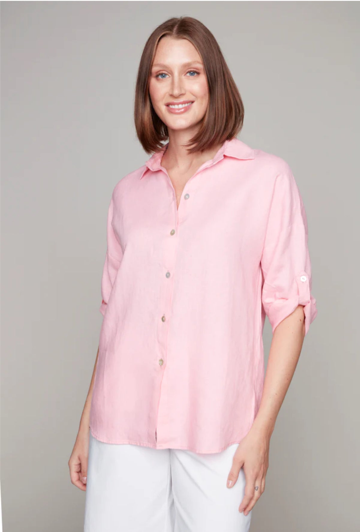 CARRE NOIR - Soft Pink Blouse
