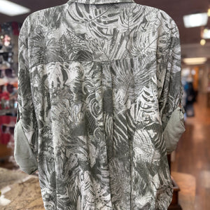 MODA - Italian Tropical Print Top