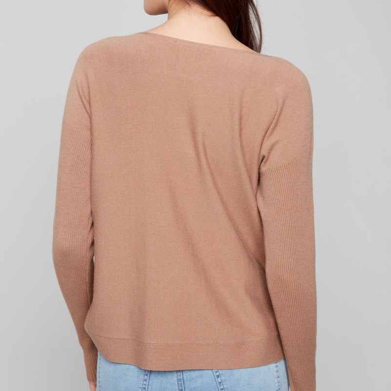 CHARLIE B - Truffle Color Sweater