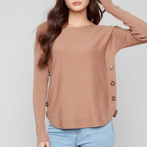 CHARLIE B - Truffle Color Sweater