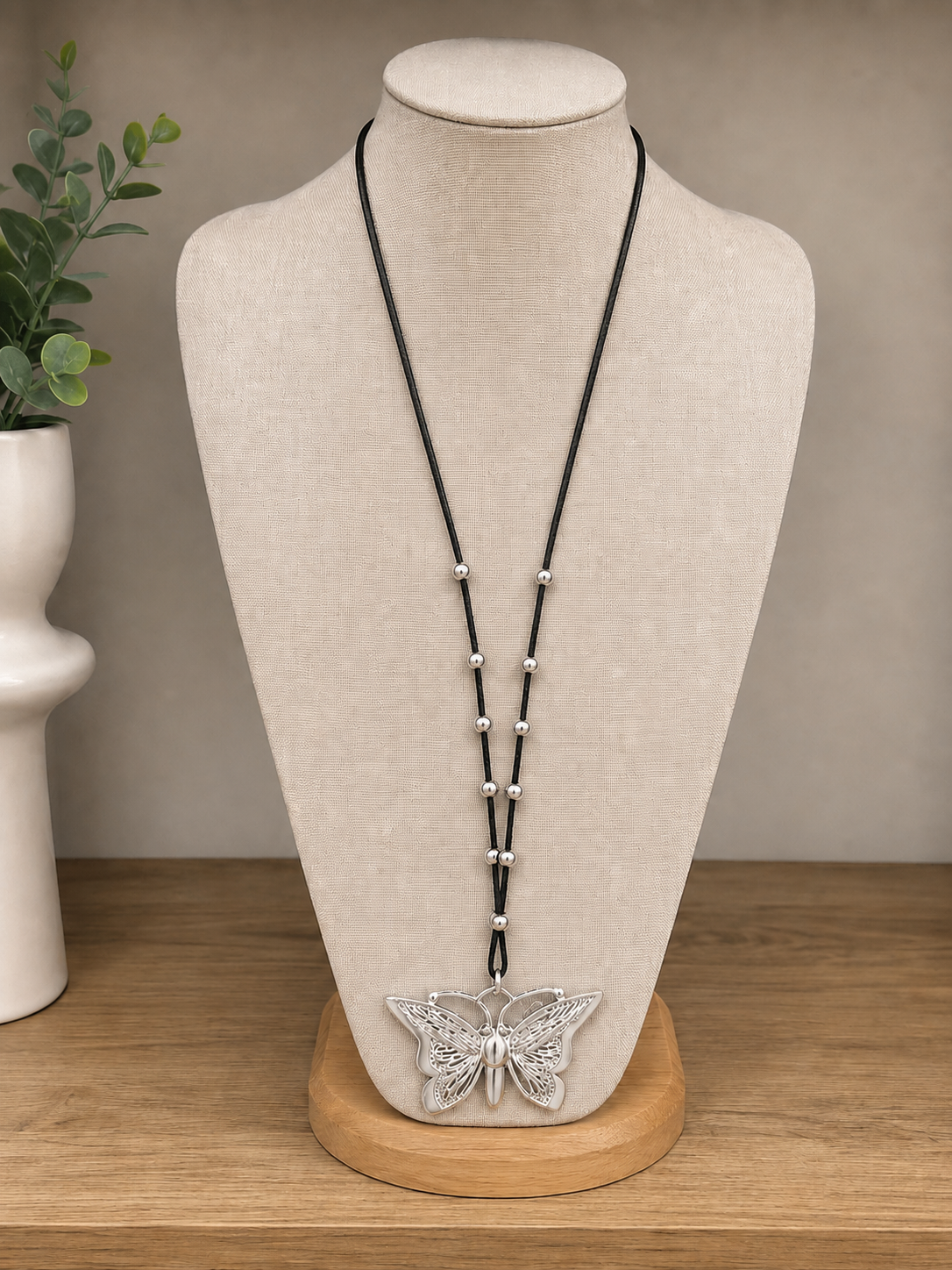 JCOON- 18inch Butterfly Necklace