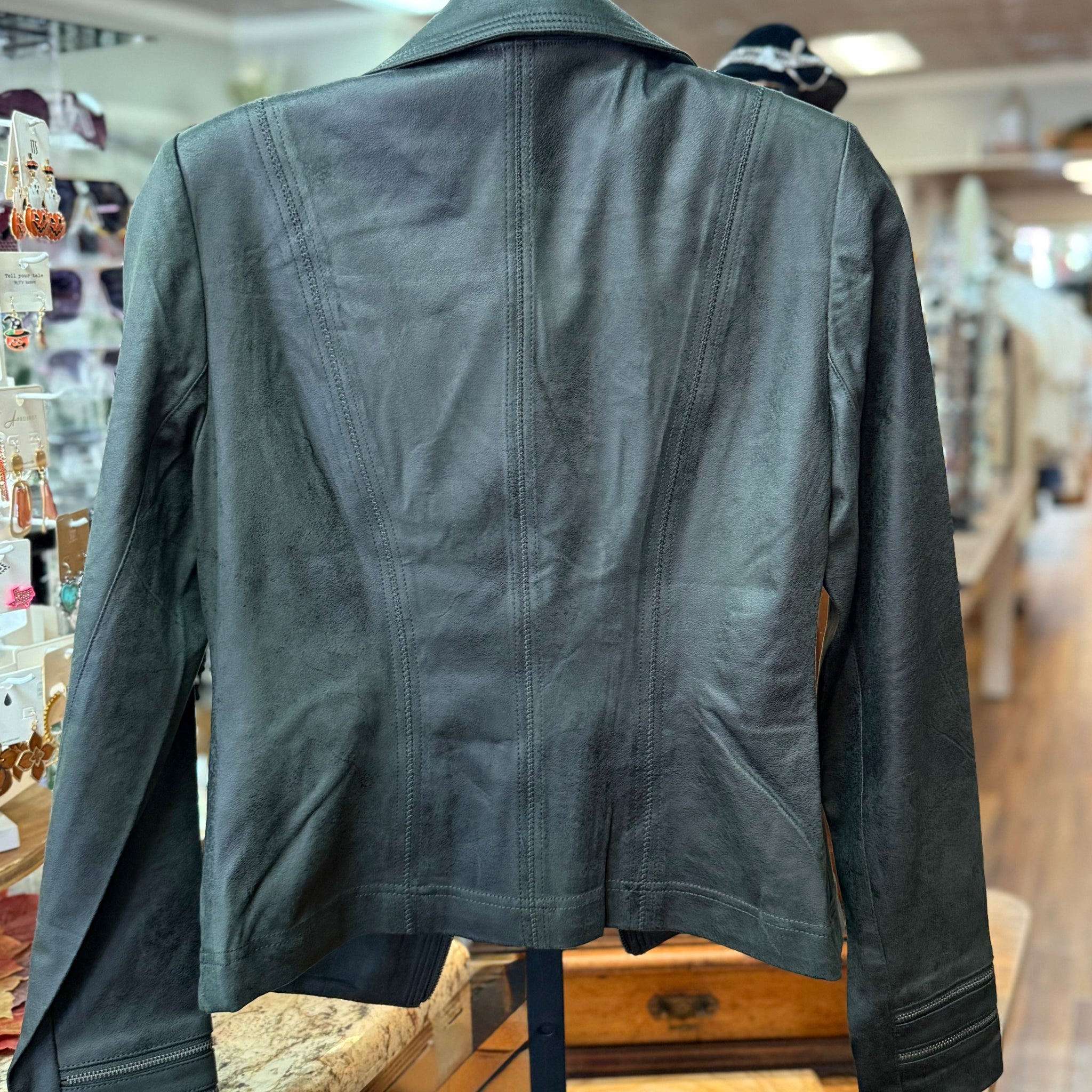 CHARLIE B - Solid Color Spruce Jacket
