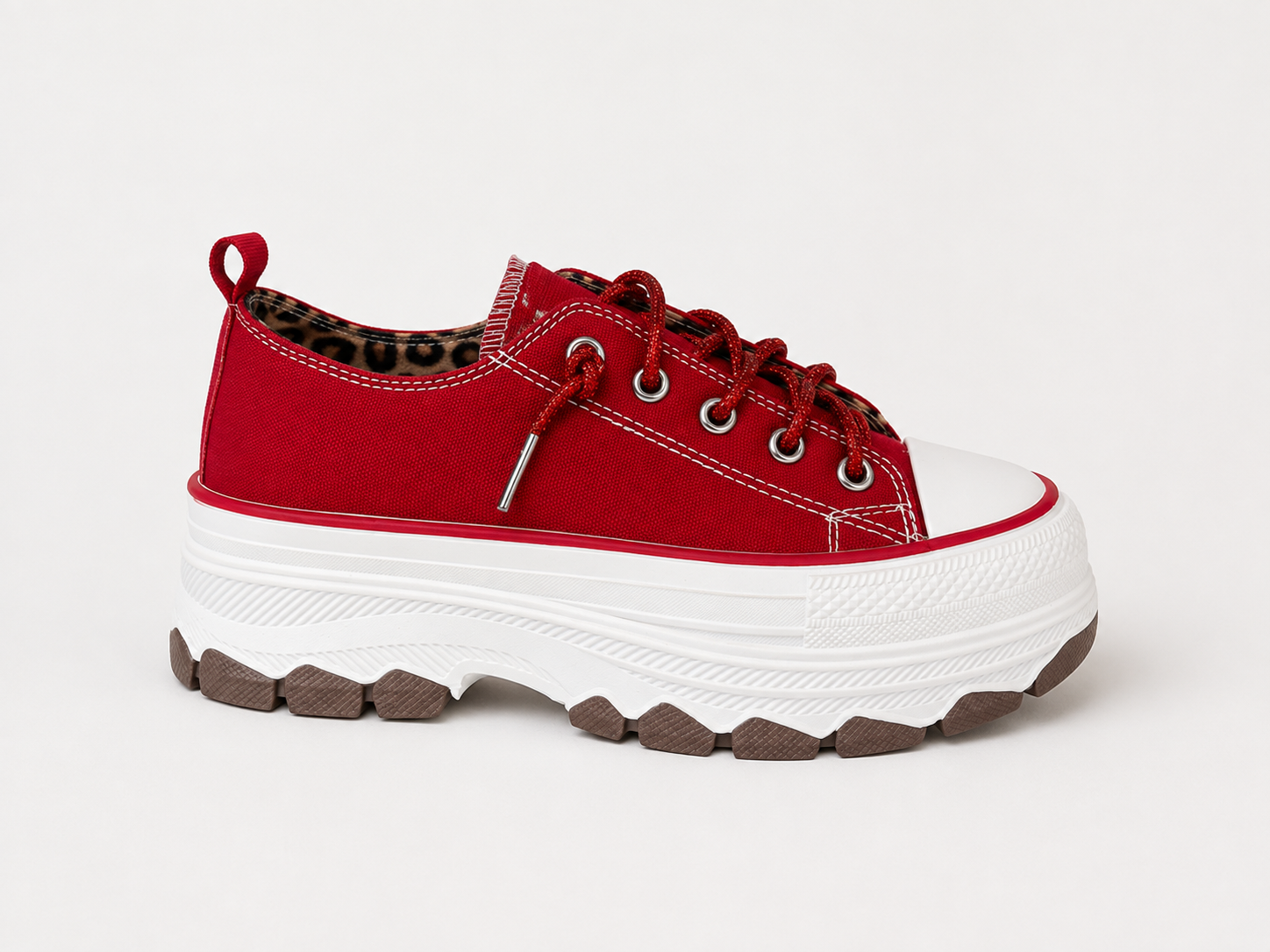 Very G- Red Platform Sneaker