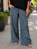 APNY- Blue Leopard Pants