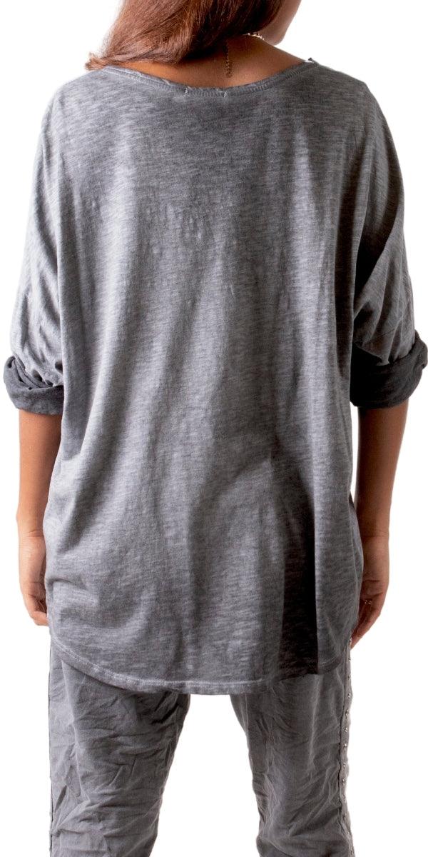 GIGI MODA - Faux Suede Clio Top - SALE ITEM