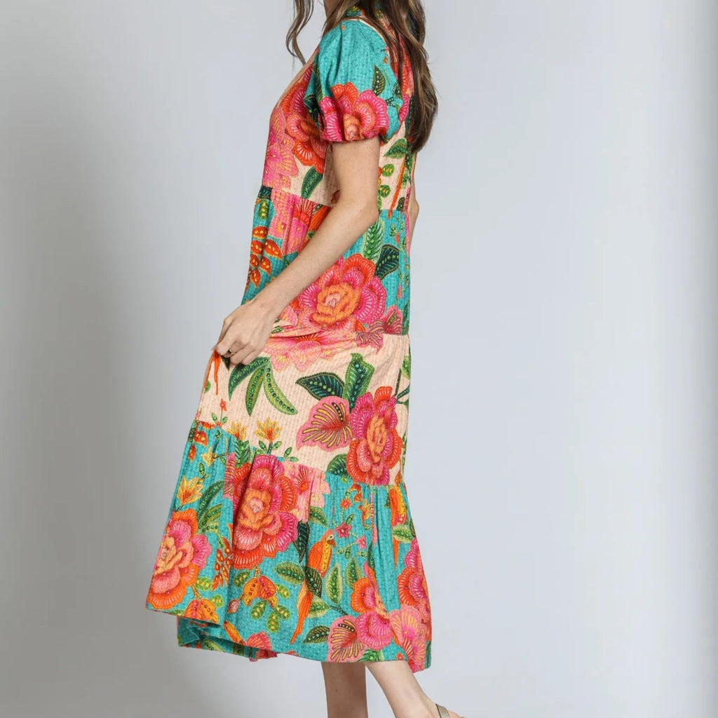 FLOWER MULTI DRESS