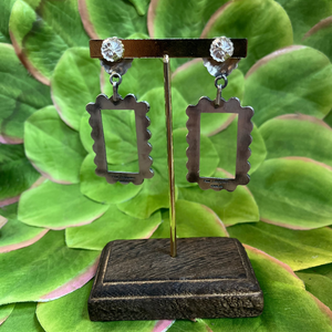 PAUL LIVINGSTON - Turquoise Dangle Earrings
