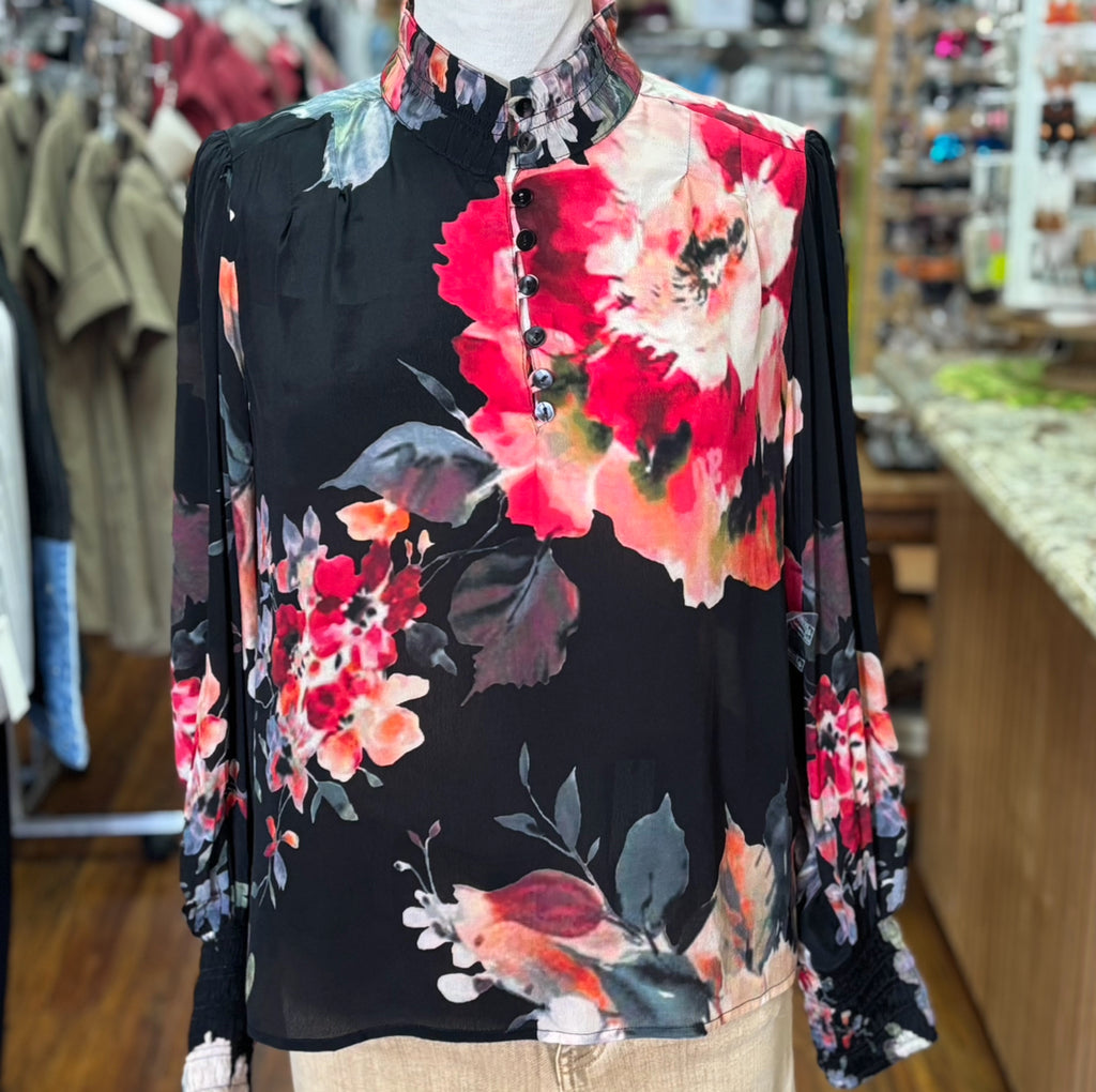 APNY- Floral Print Blouse