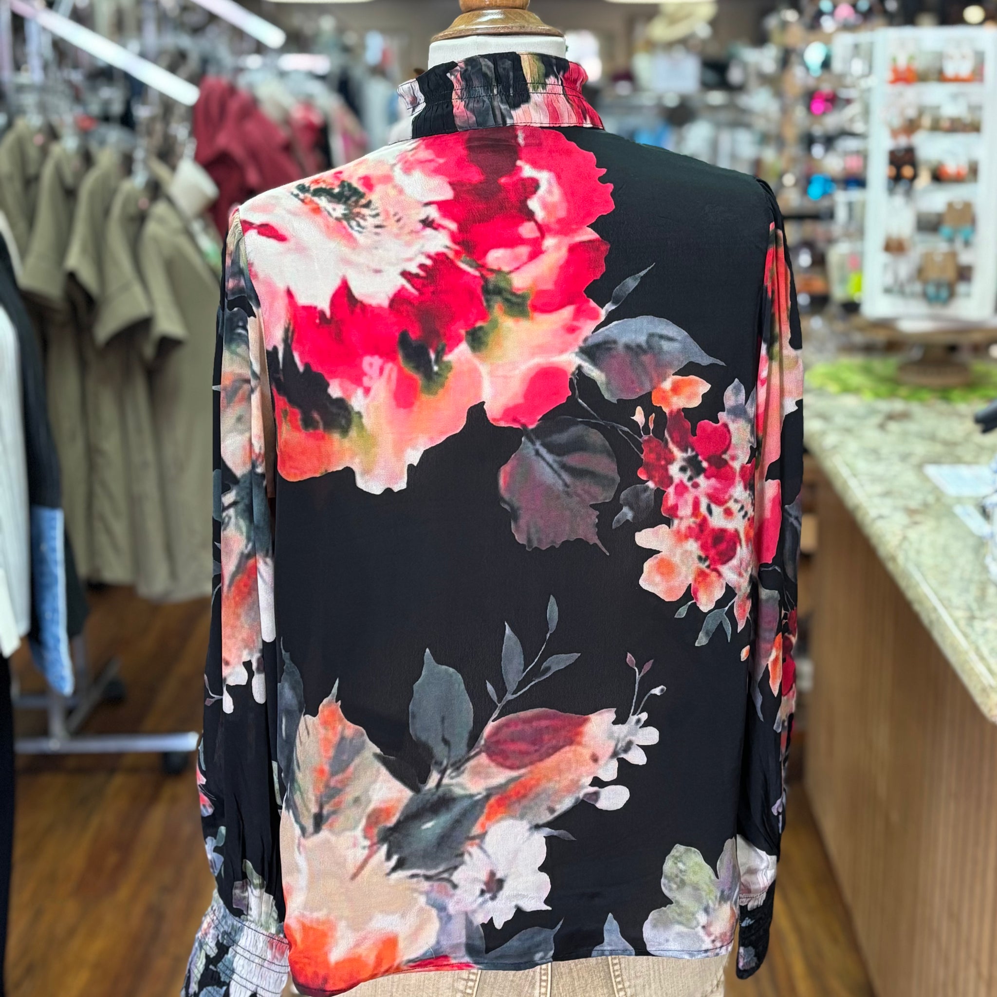APNY- Floral Print Blouse