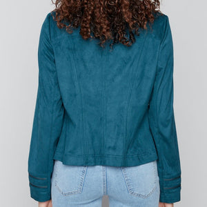 CHARLIE B - Solid Evergreen Color Jacket