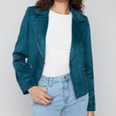 CHARLIE B - Solid Evergreen Color Jacket