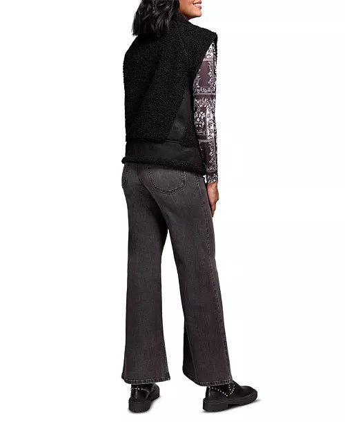 TRIBAL - Sherpa Black Vest