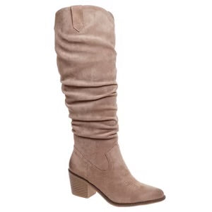 PIERRE DUMAS - Tall Taupe Boots